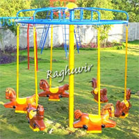 Outdoor Playground with merry-go-round in Gujarat